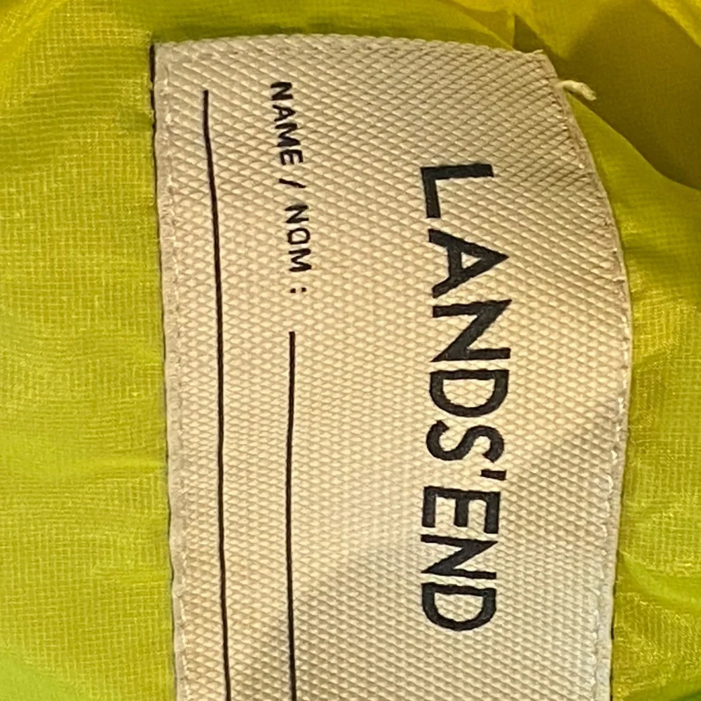 Land’s End Coat Blue Puffer Jacket Small Child’s Girl Boy 4